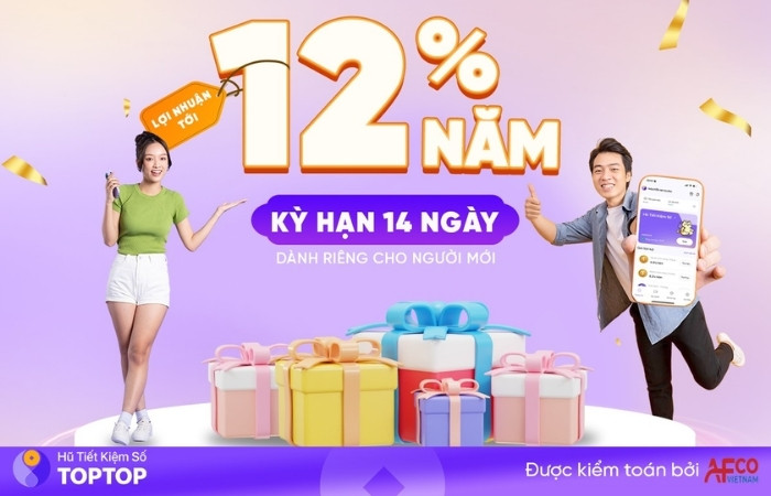 TopTop chào bạn mới với gói tích lũy ngắn hạn hấp dẫn
