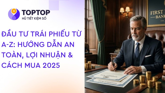Đầu tư trái phiếu từ A-Z: Hướng dẫn an toàn, lợi nhuận & Cách mua 2025