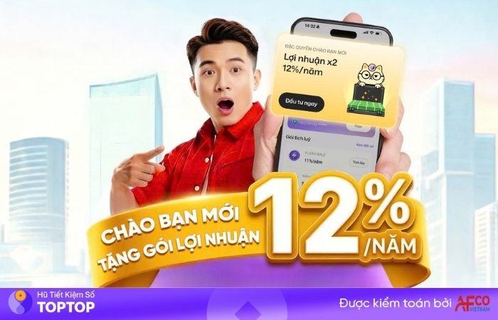 TopTop chào bạn mới với gói tích lũy ngắn hạn hấp dẫn